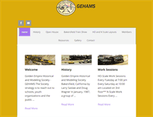 Tablet Screenshot of gehams.org